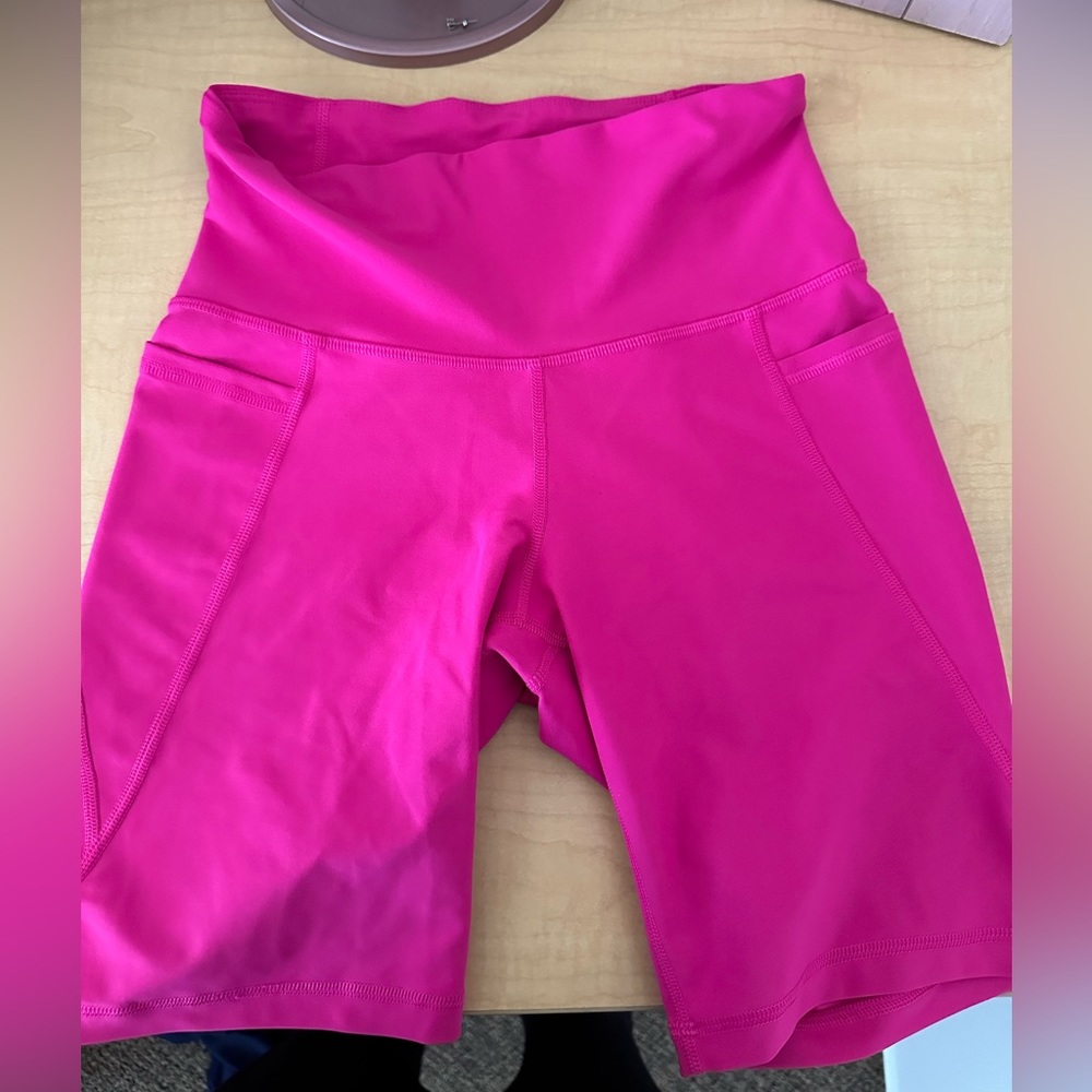 Pink Biker Shorts